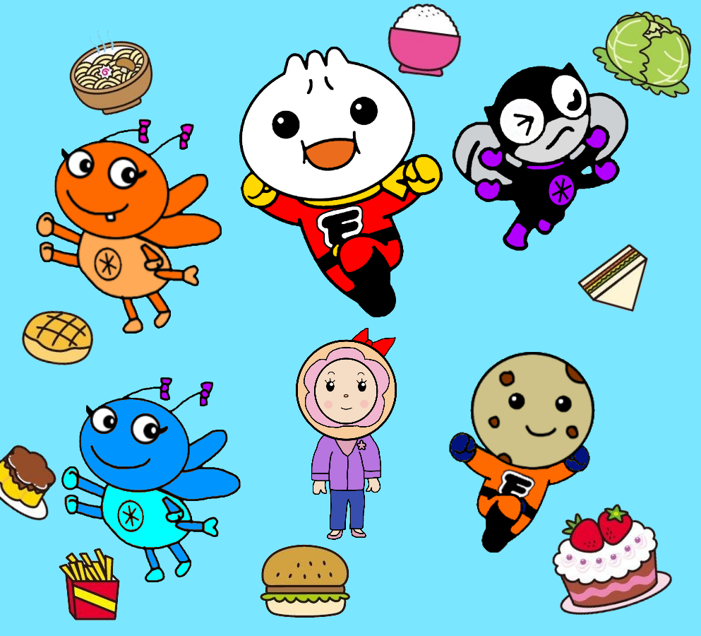 Foodman and his friends all foods together by Ruensor on DeviantArt Foodman and his friends all foods together by Ruensor on DeviantArt