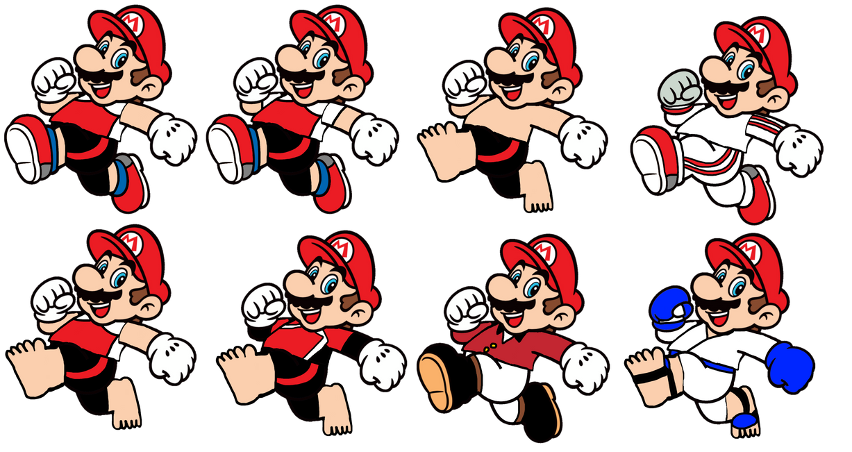 Mario sports outfits 1 by Ruensor on DeviantArt