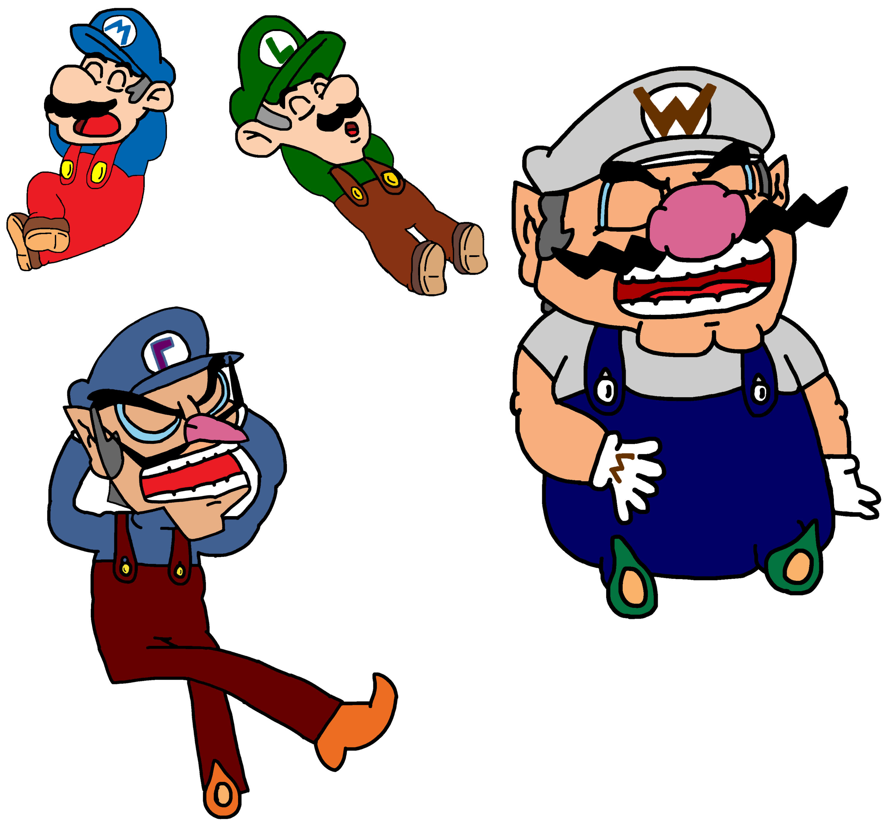 Mario Sleepover More Mario characters sleeping part 2 by Ruensor on DeviantArt