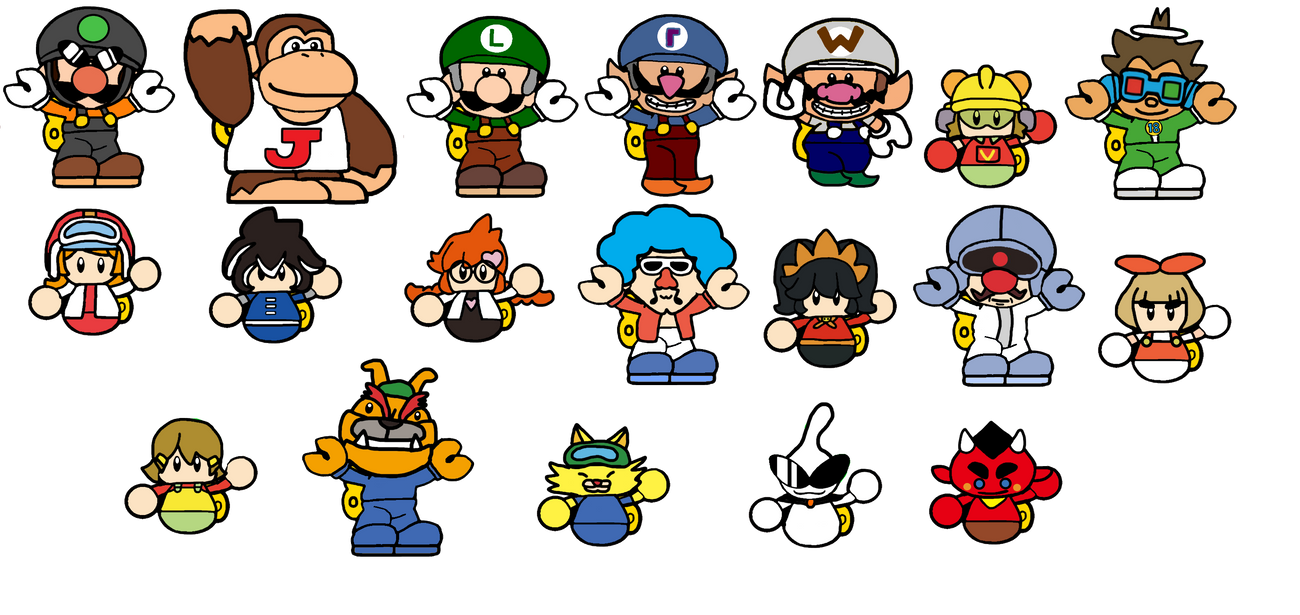 More Super Mario Mini toys by Ruensor on DeviantArt