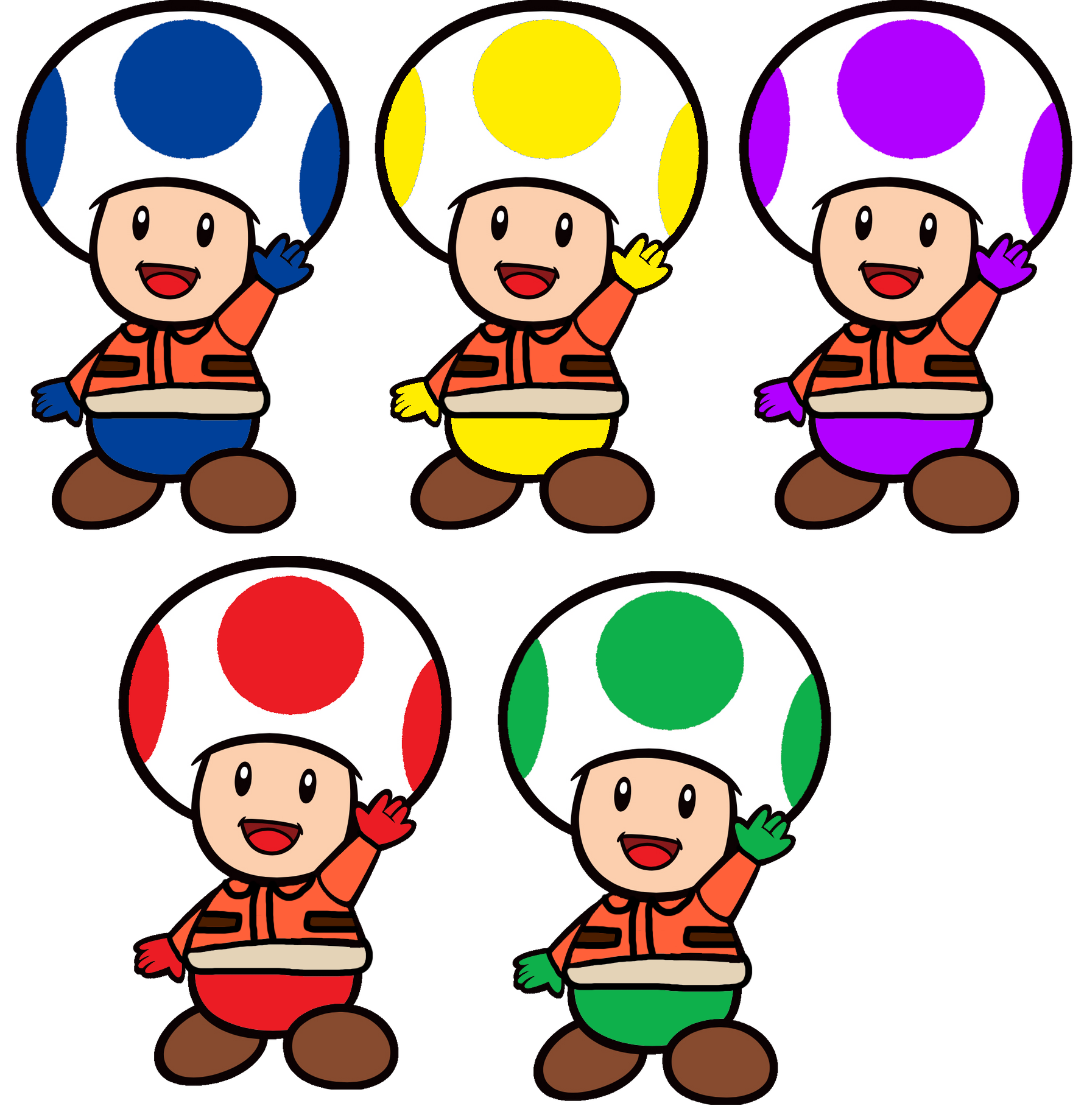Toads in snowsuits by Ruensor on DeviantArt