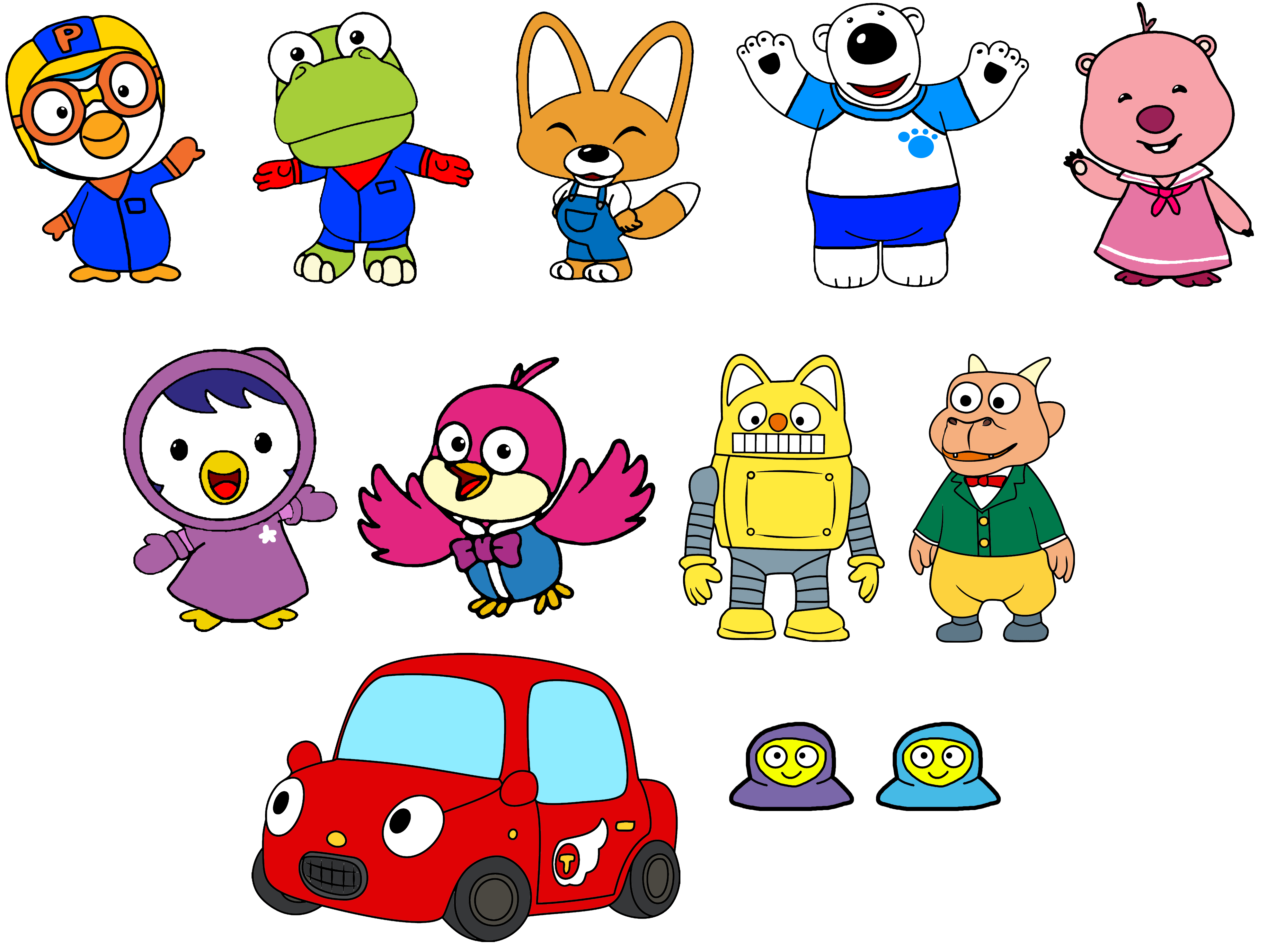 Pororo deals characters images