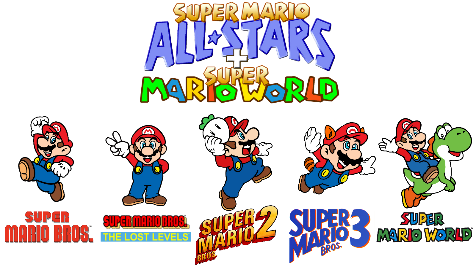 Super Mario All-Stars + Super Mario World - Super Mario Wiki, the Mario  encyclopedia