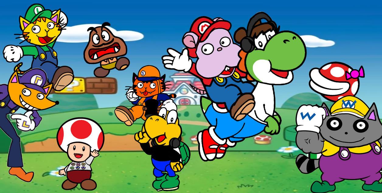 Super Mario Animal Adventure by Ruensor on DeviantArt