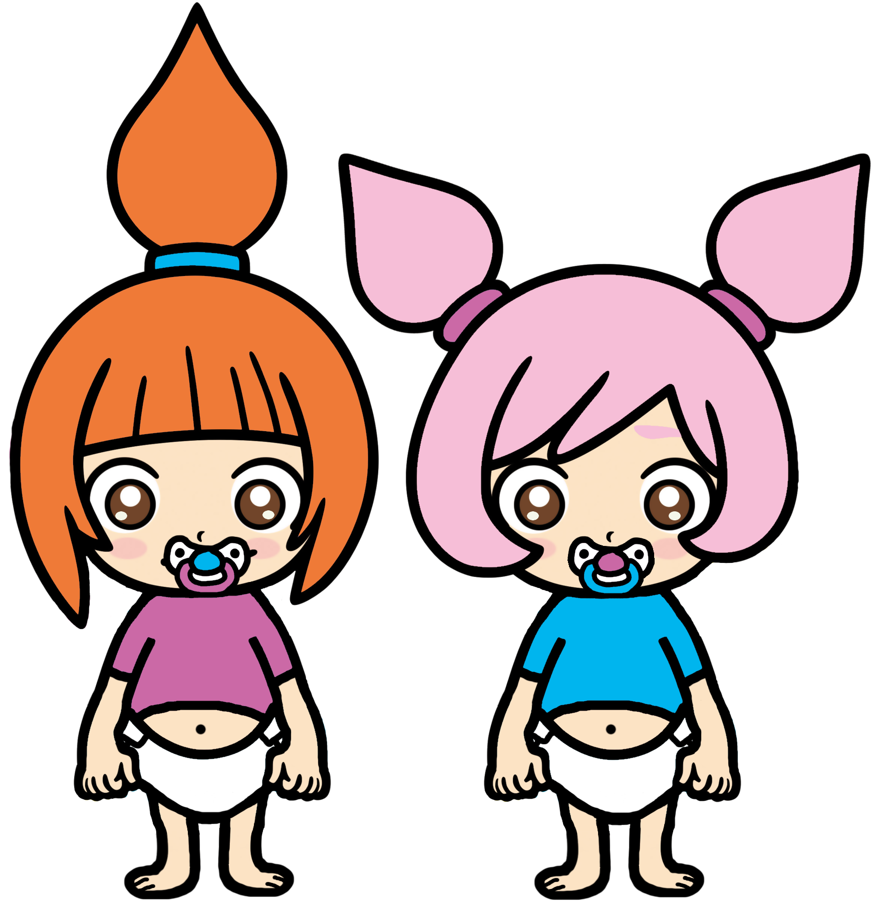Pacifier Base Deviantart Baby At and Baby Kana pacifier by Ruensor on DeviantArt