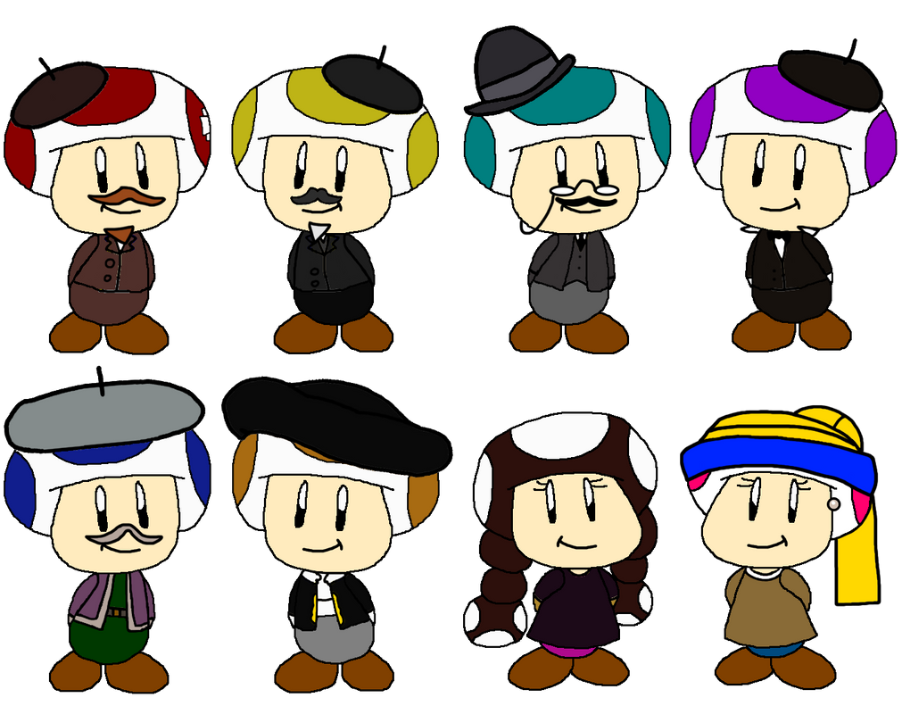 Toad Cod Character Art Toad Squad is finally back by Ruensor on DeviantArt