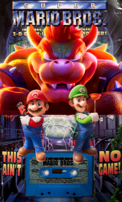 The Super Mario Bros Movie (2023) Poster em 2023  Irmaos mário, Filme  super mario bros, Super mario bros