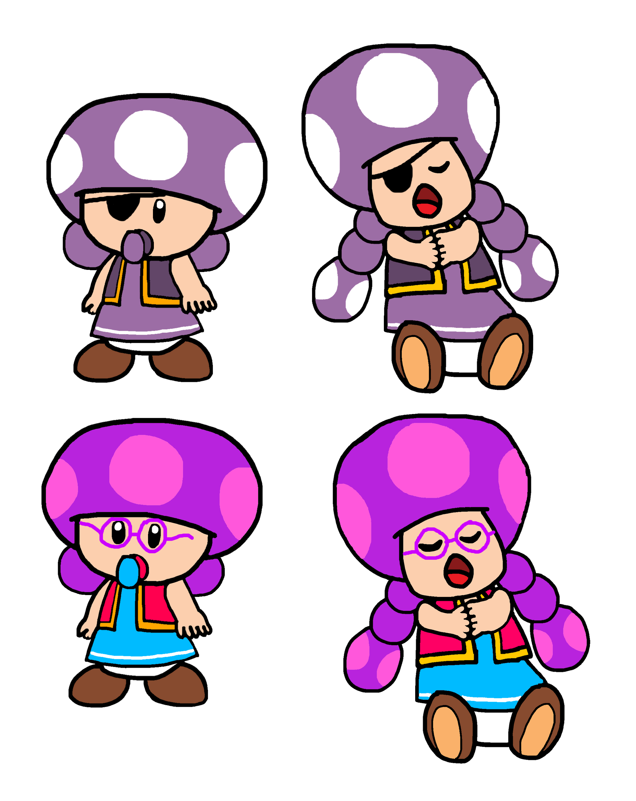 More extra toads 2d by Ruensor on DeviantArt