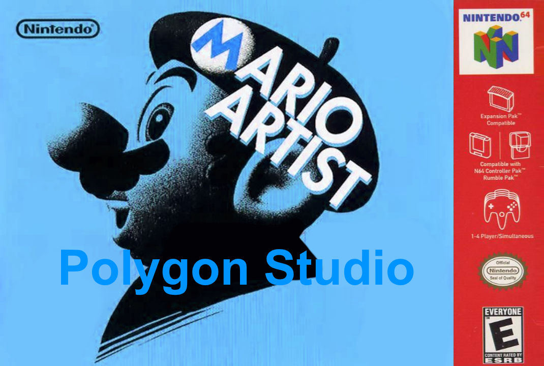 N64 Polygon Mario Artist Polygon Studio US Version by Ruensor on DeviantArt
