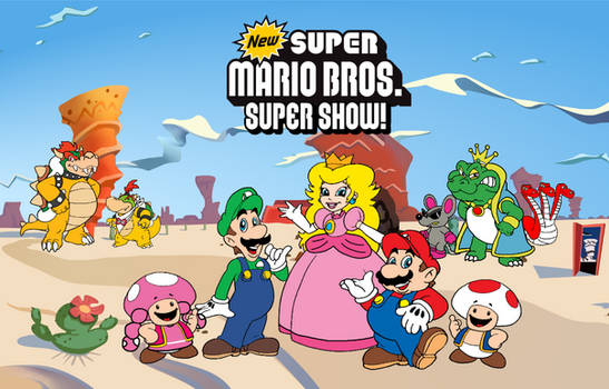 The New Super Mario Bros Super Show Poster