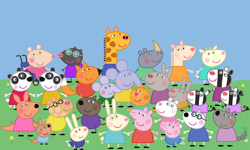 Peppa Pig And Friends Group Photo By Ruensor On DeviantArt peppa-pig-and-friends-group-photo-by-ruensor-on-deviantart