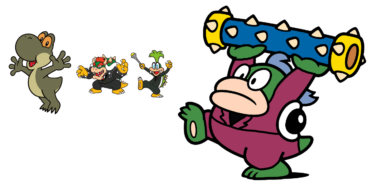 More Mario charcters in SMB 1993 style by Ruensor on DeviantArt