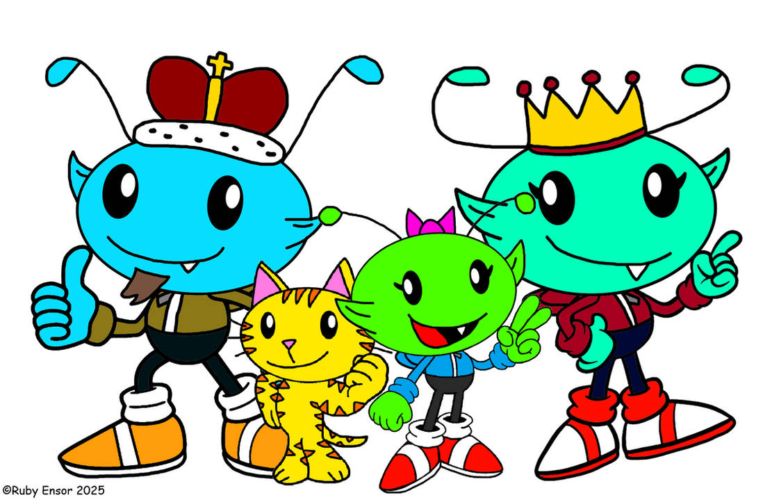 The Alien Family by Ruensor on DeviantArt