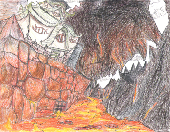 Oni Island, Okami by eldi13 on DeviantArt