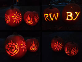 RWBY pumpkins!