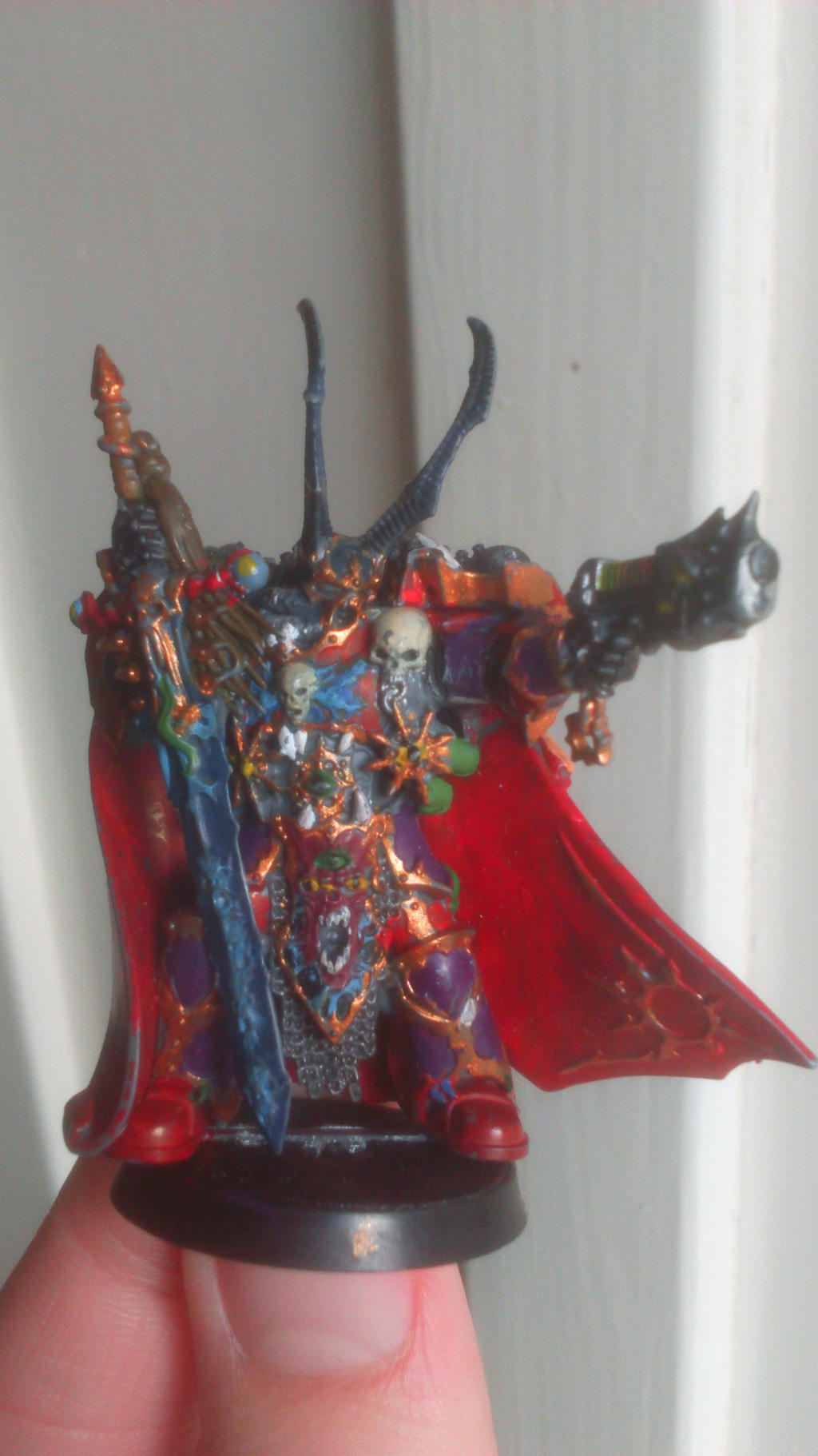 Warhammer 40K Chaos Lord by Bysector on DeviantArt