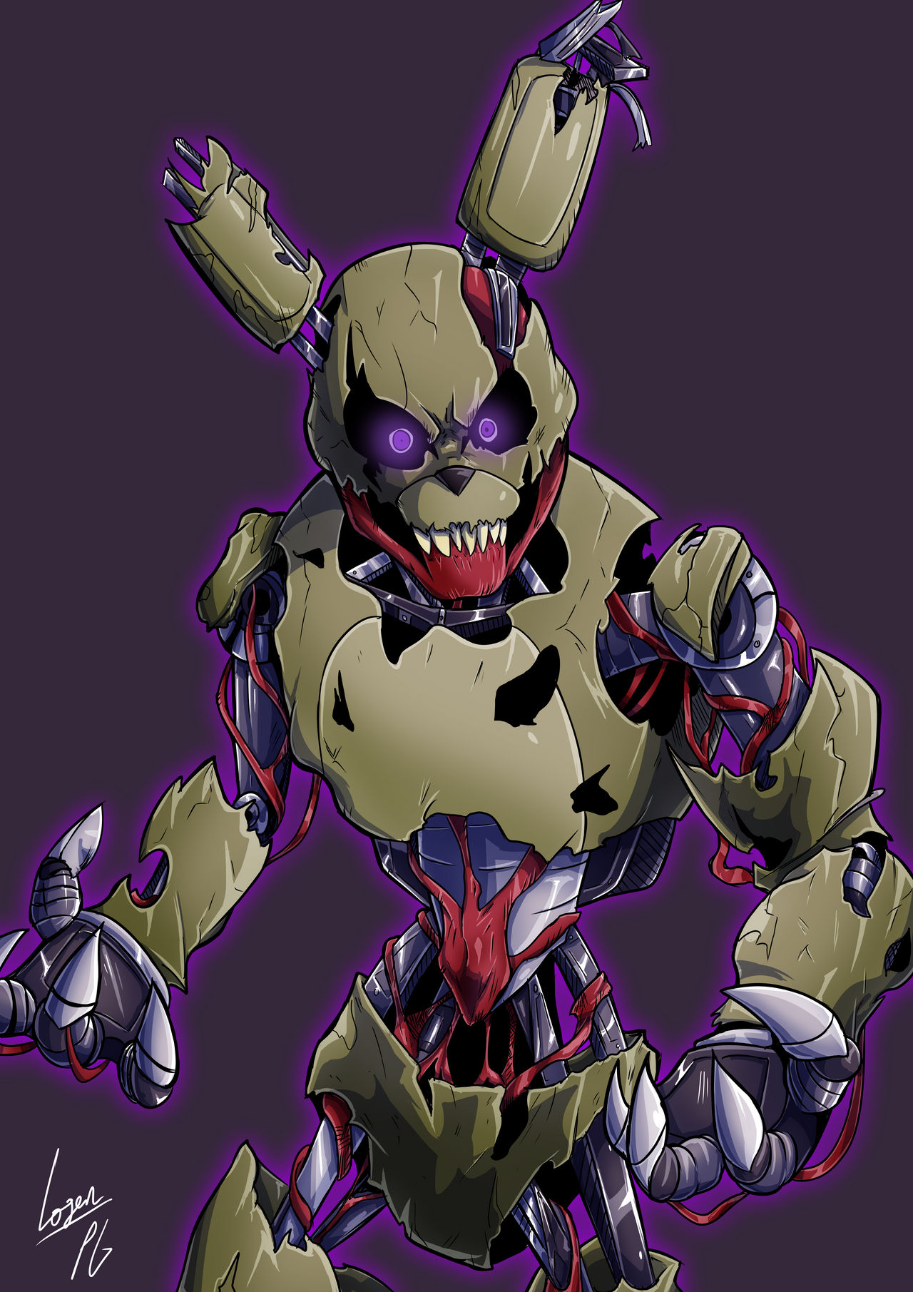Springtrap by Loganpg on DeviantArt