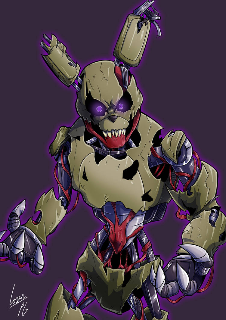 Left Behind Springtrap Springtrap by Loganpg on DeviantArt