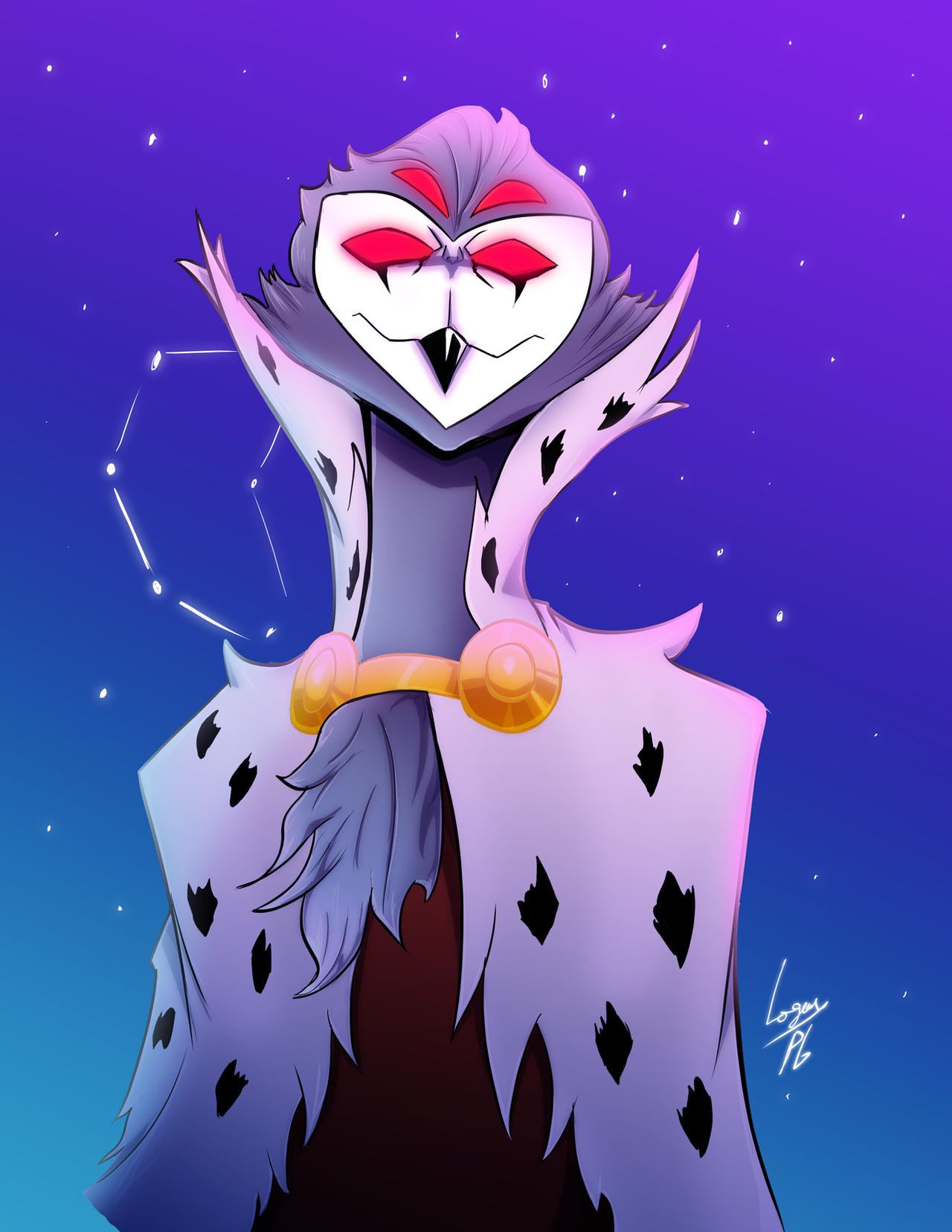 Stolas Drawing Robe Stolas by Loganpg on DeviantArt