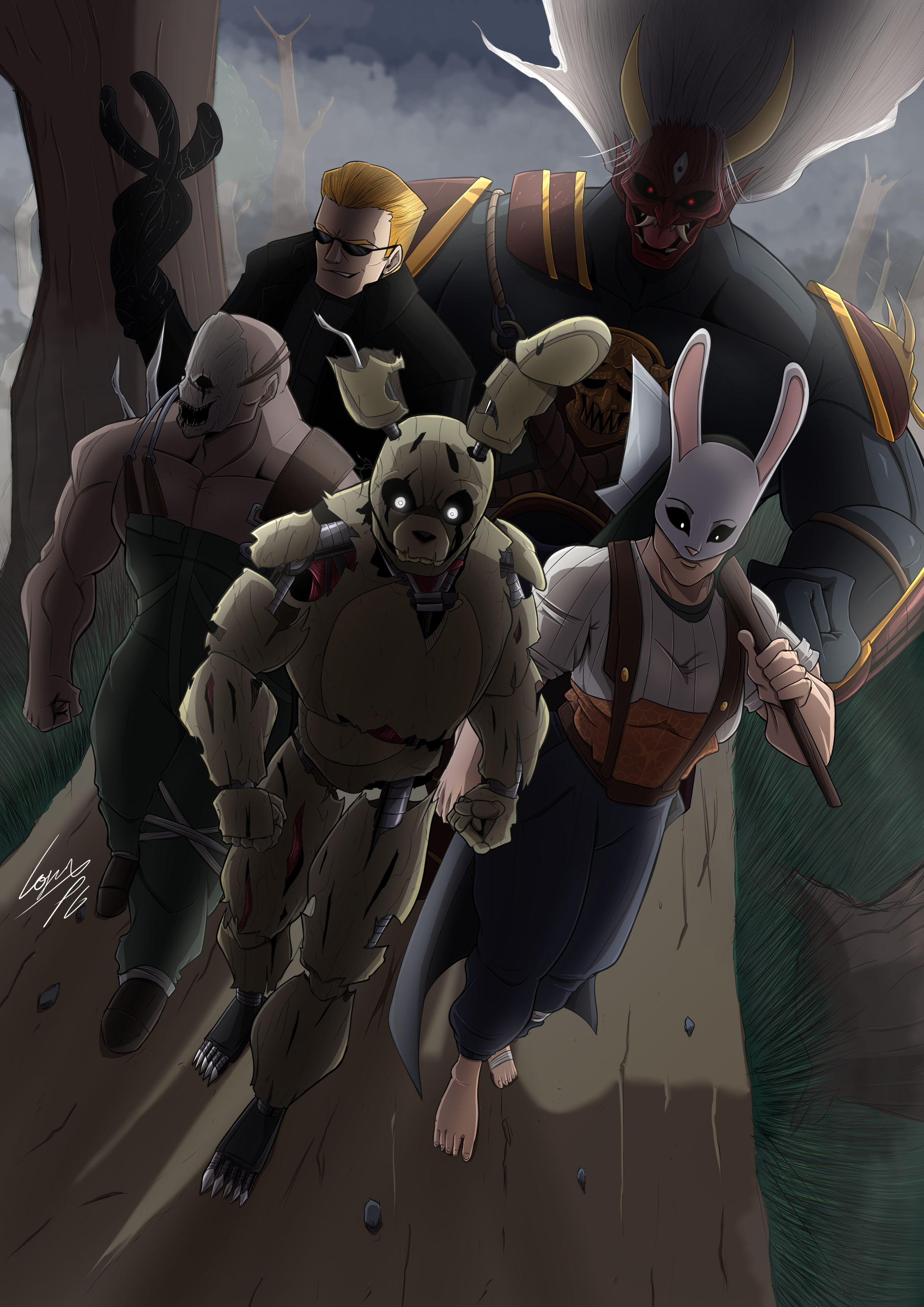 Springtrap joins the fog