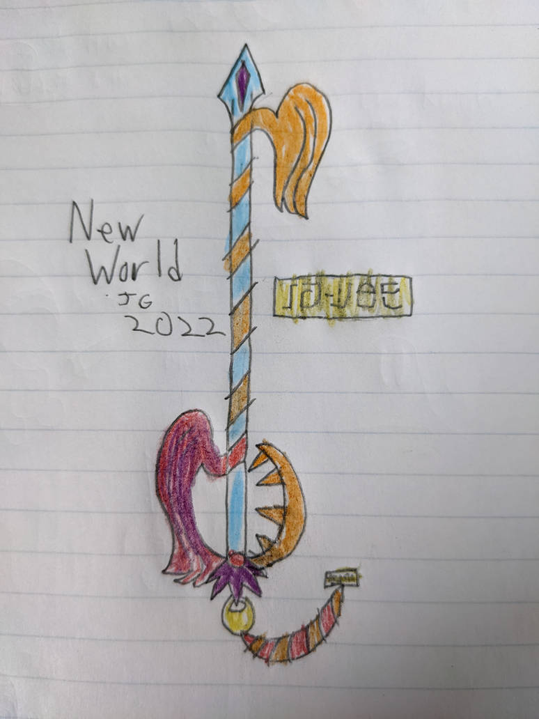Isolated Isles Keyblade New World by JGist on DeviantArt