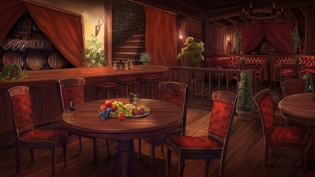 Tavern interior by SmallOwlDesign on DeviantArt
