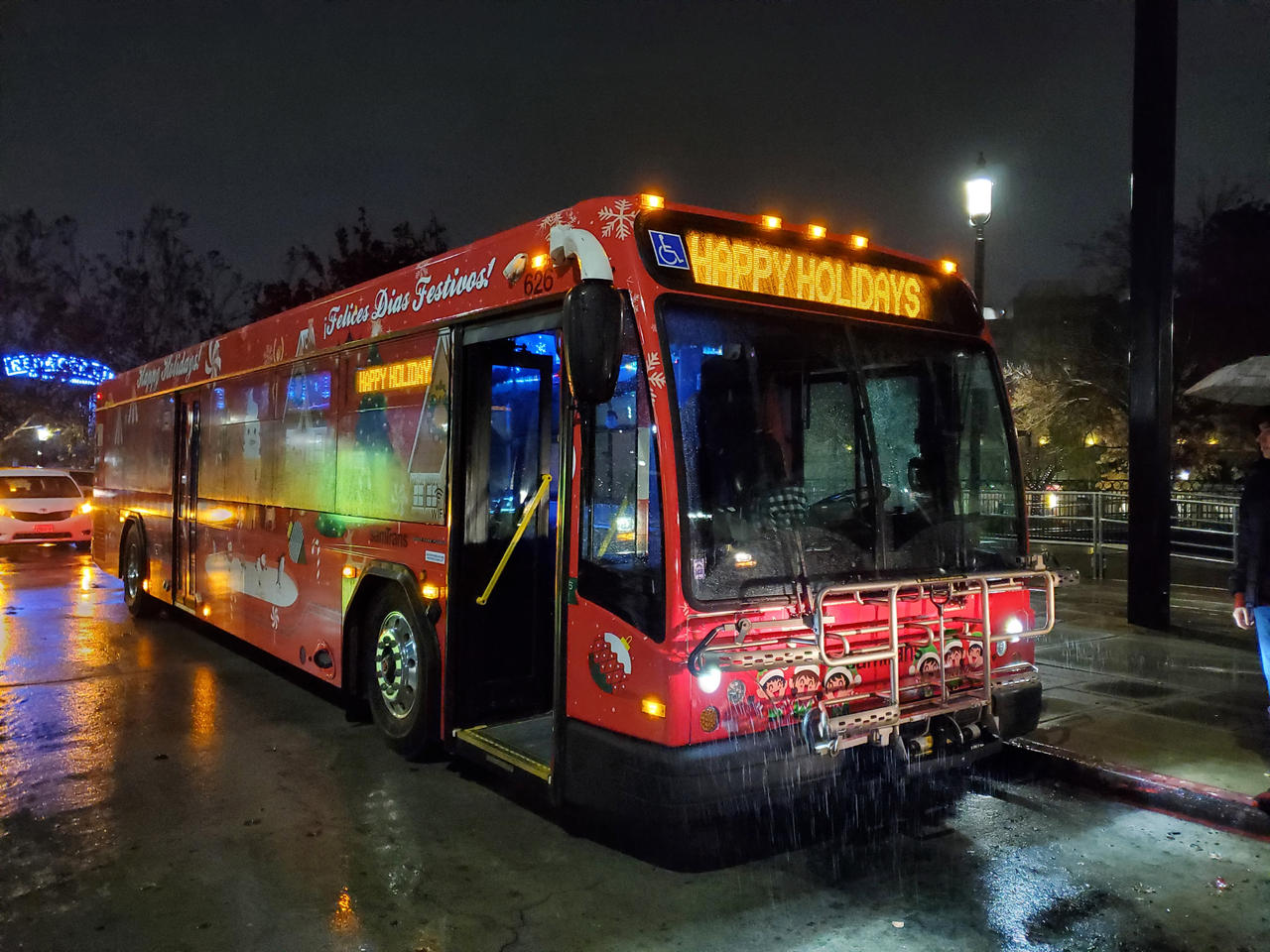 SamTrans Holiday Bus 2022 (12/3/22) by Austin-Lee on DeviantArt