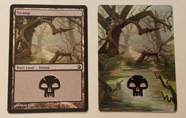 MTG Swamp alter