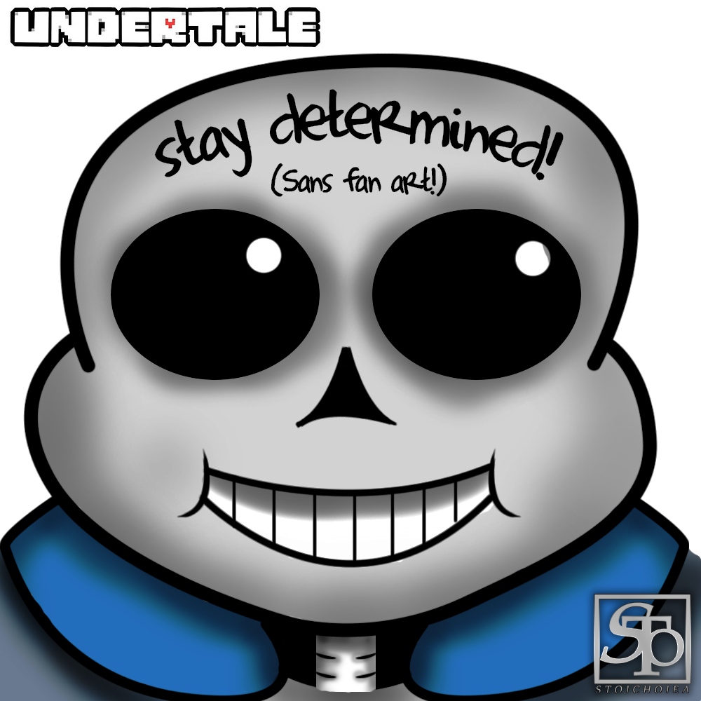 Sans (Undertale Fan Art) by Stoicheioa on DeviantArt