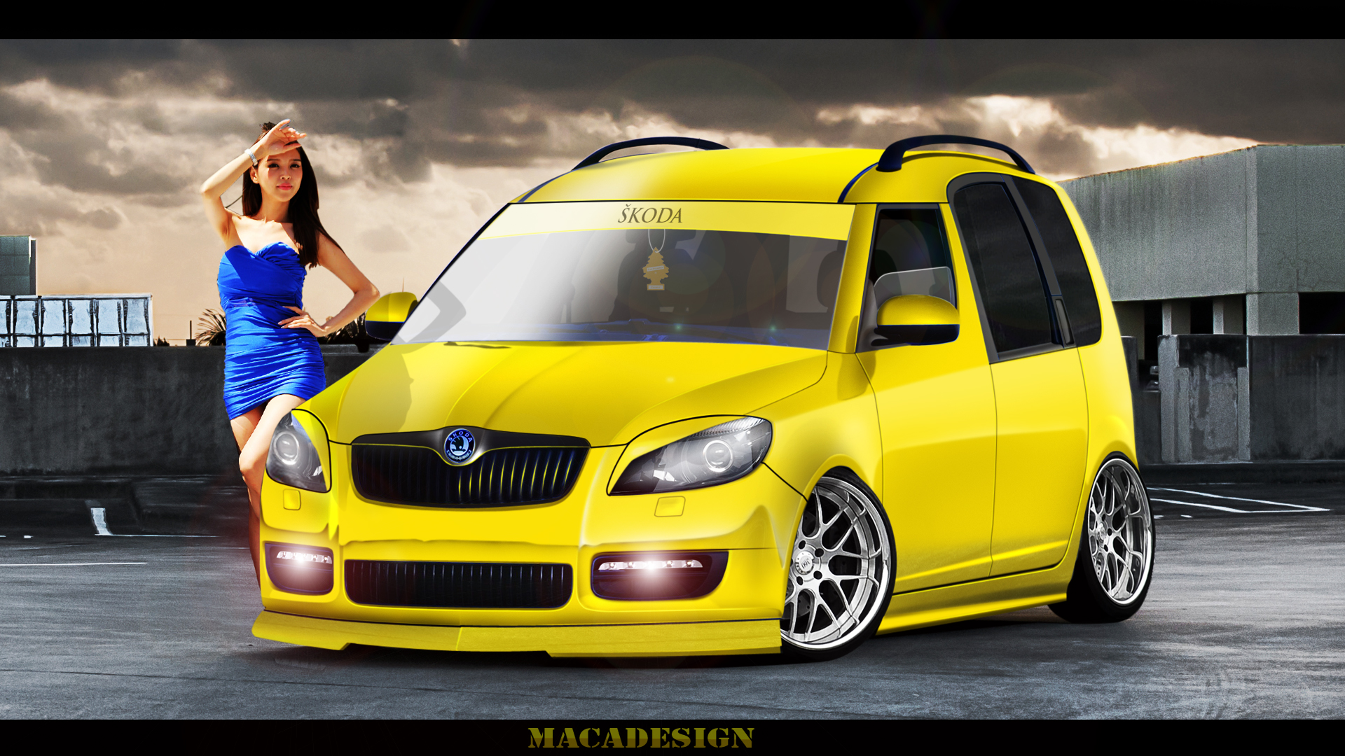 Skoda roomster RS by Sodyn on DeviantArt