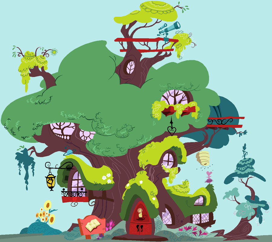 Mlp Library Golden Oaks Library by SelenaEde on DeviantArt