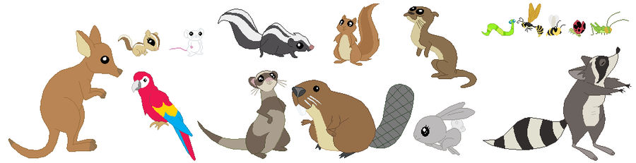Animal Base Set by SelenaEde