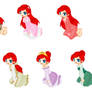 Ariel Outfits