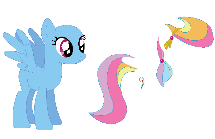 MLP Crystal Pony Rainbow Dash Base