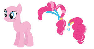 MLP Crystal Pony Pinkie Pie Base