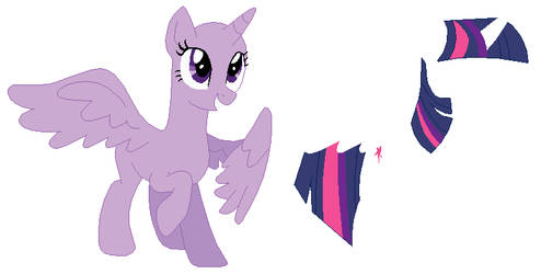 MLP Alicorn Twilight Base 02