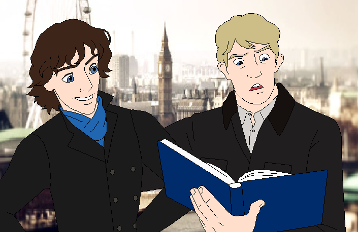 Disney's Sherlock and John