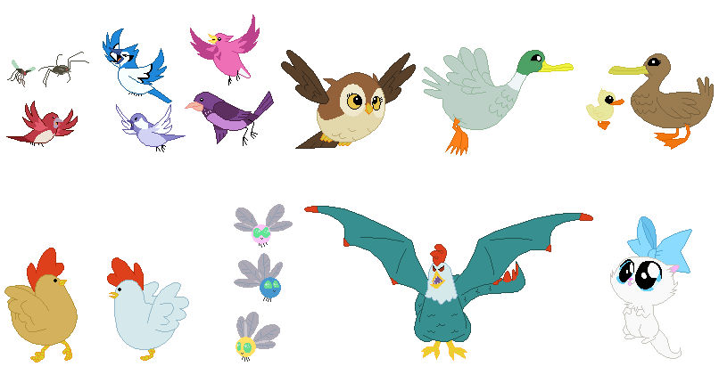 Animal Base Set 04 by SelenaEde on DeviantArt