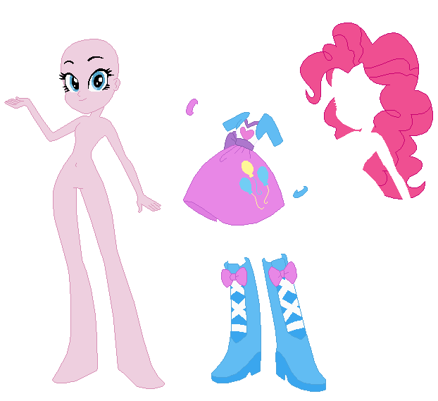 EqG Pinkie Pie Base 01