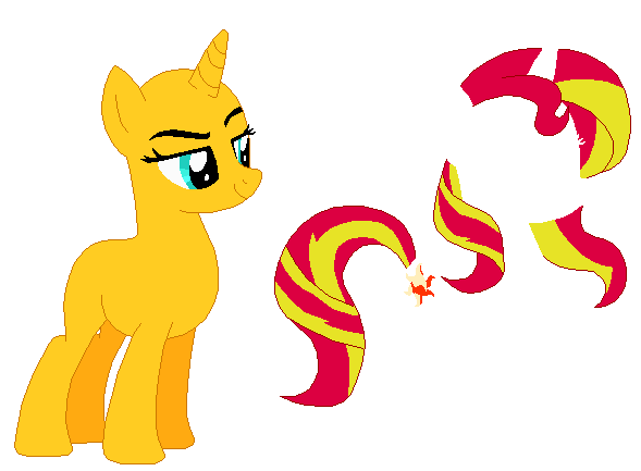 MLP Sunset Shimmer Base 01