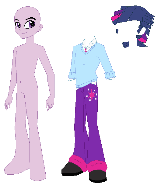 Equestria Boys Dusk Shine Base By Selenaede On Deviantart