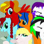 Gammanerd's Mane Six