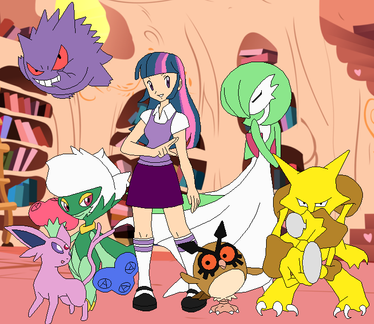 Twilight Sparkle's Pokemon Team