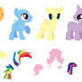 Mane 6 Colts Base
