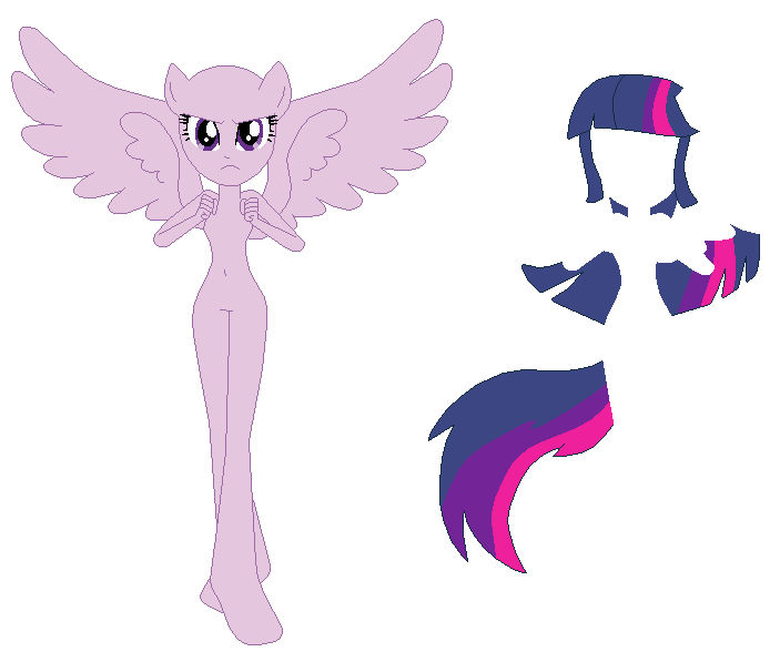 EqG Twilight Sparkle Base 05 by SelenaEde on DeviantArt