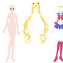 Crystal Sailor Moon Base 01