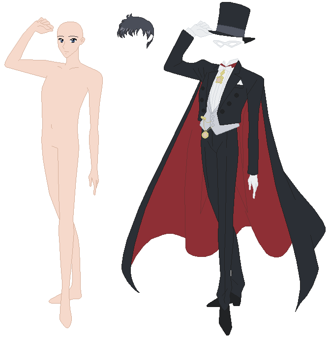 Crystal Tuxedo Mask Base 01