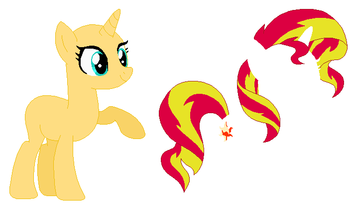 MLP Sunset Shimmer Base 02