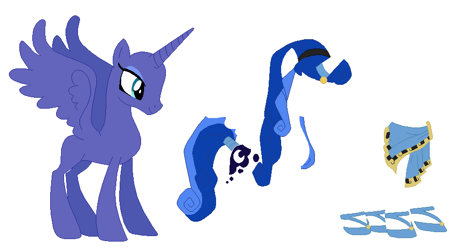 Mlp Reverse MLP Reverse World Reformed Luna Base by SelenaEde on DeviantArt