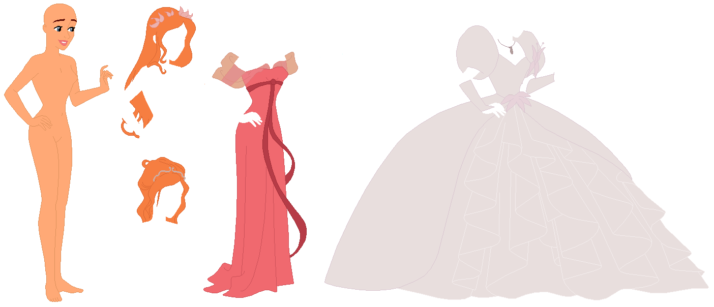 Disney - Giselle Base by SelenaEde on DeviantArt
